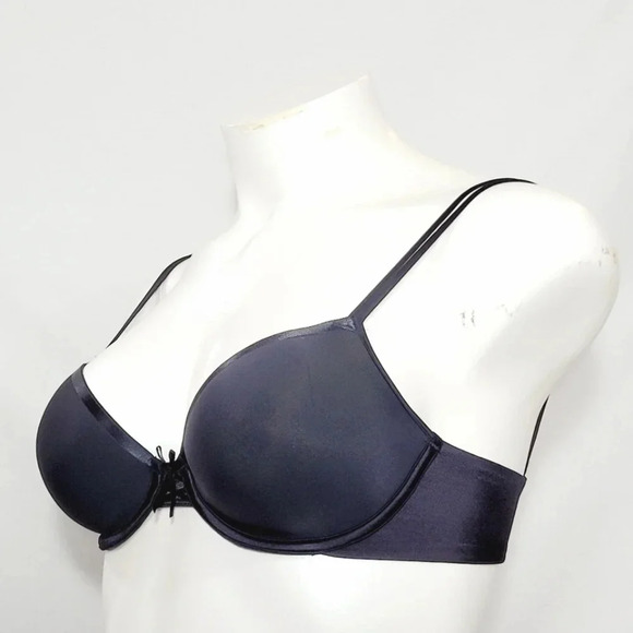 32DD Wacoal 85364 High Polish Contour Underwire Bra Black - Picture 3 of 4